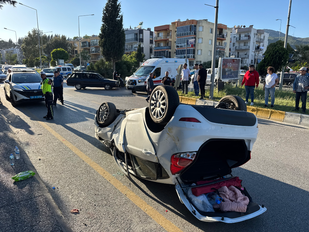 Söke’de trafik kazasında 5 kişi yaralandı